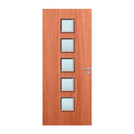 Load image into Gallery viewer, Cherry Veneer 10G Glazed FD60 Internal Fire Door