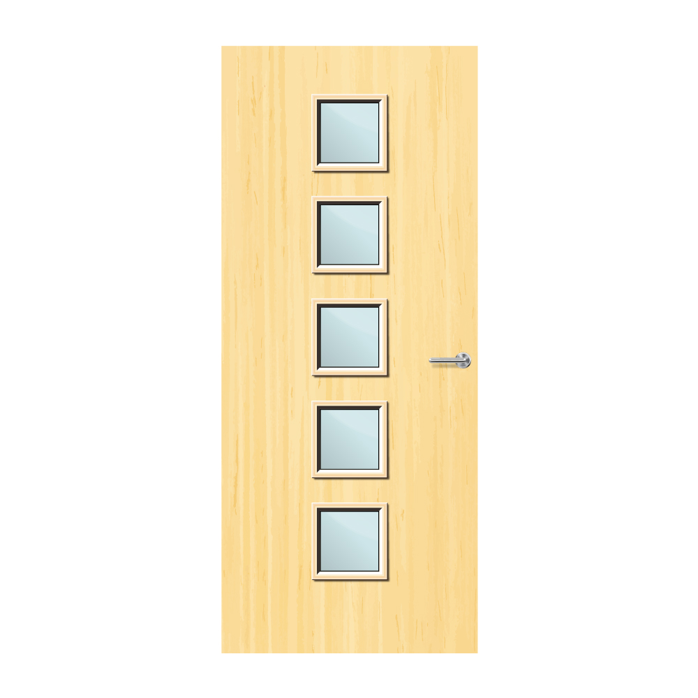 Koto Veneer 10G Glazed FD60 Internal Fire Door