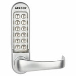 Load image into Gallery viewer, AR/D-515 Panic Access Code Lock Timber/Metal Door Matt Chrome