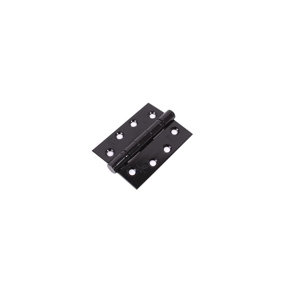 Twin Ball Bearing Fire Door Hinge Black Powder Coated Pair