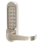 Load image into Gallery viewer, 510 Push Button Code Lock and Tubular Latch Stainless Steel