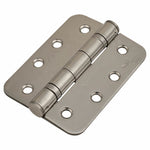 Load image into Gallery viewer, Radius Twin Ball Bearing Fire Door Hinge Satin Stainless Steel Pair