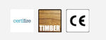 Load image into Gallery viewer, 285 Rebated Double Door Panic Bar Set Timber Door