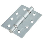 Load image into Gallery viewer, Twin Ball Bearing Fire Door Hinge Satin Chrome Pair
