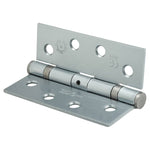 Load image into Gallery viewer, Twin Ball Bearing Fire Door Hinge Satin Chrome Pair