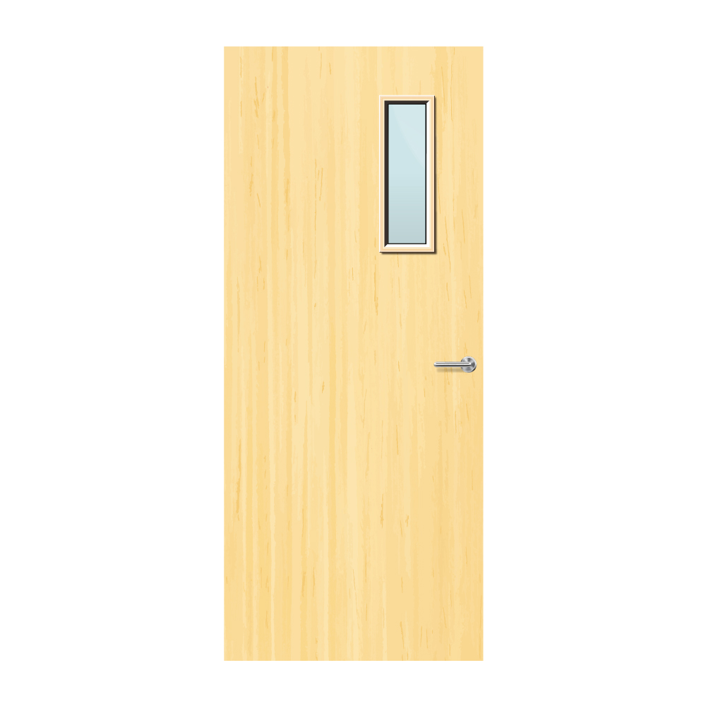 Koto Veneer 4G Glazed FD30 Internal Fire Door