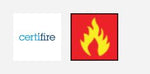 Load image into Gallery viewer, Fire & Smoke Intumescent Strip with Brush Pile Brown 15x4x2100mm