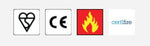 Load image into Gallery viewer, Hi_Load Triple Knuckle Butt Fire Door Hinge Polished Brass