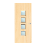 Load image into Gallery viewer, Ash Veneer 22G Glazed FD60 Internal Fire Door