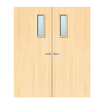Load image into Gallery viewer, Ash Veneer 4G Glazed Pair FD60 Internal Fire Door