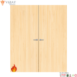 Load image into Gallery viewer, Ash Veneer Non Glazed Pair FD30 Internal Fire Door