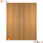 Load image into Gallery viewer, Beech Veneer Non Glazed Pair FD30 Internal Fire Door