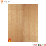 Load image into Gallery viewer, Oak Veneer Non Glazed Pair FD60 Internal Fire Door
