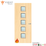 Load image into Gallery viewer, Ash Veneer 10G Glazed FD30 Internal Fire Door