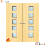 Load image into Gallery viewer, Koto Veneer 10G Glazed Pair FD60 Internal Fire Door