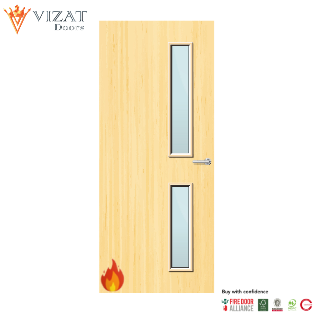 Koto Veneer 16G Glazed FD30 Internal Fire Door