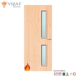 Load image into Gallery viewer, Maple Veneer 16G Glazed FD30 Internal Fire Door