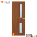 Load image into Gallery viewer, Sapele Veneer 16G Glazed FD30 Internal Fire Door