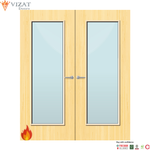 Load image into Gallery viewer, Koto Veneer 19G Glazed Pair FD60 Internal Fire Door