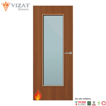 Load image into Gallery viewer, Sapele Veneer 19G Glazed FD30 Internal Fire Door