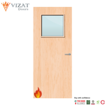 Load image into Gallery viewer, Maple Veneer 1G Glazed FD30 Internal Fire Door