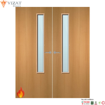 Load image into Gallery viewer, Beech Veneer 20G Glazed Pair FD30 Internal Fire Door