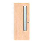 Load image into Gallery viewer, Maple Veneer 20G Glazed FD30 Internal Fire Door