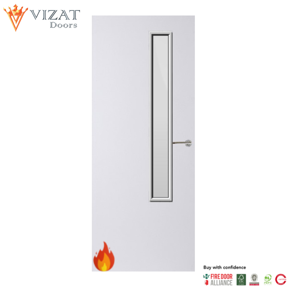 Internal Plywood Paint Grade Premium 20G Glazed FD30 Fire Door