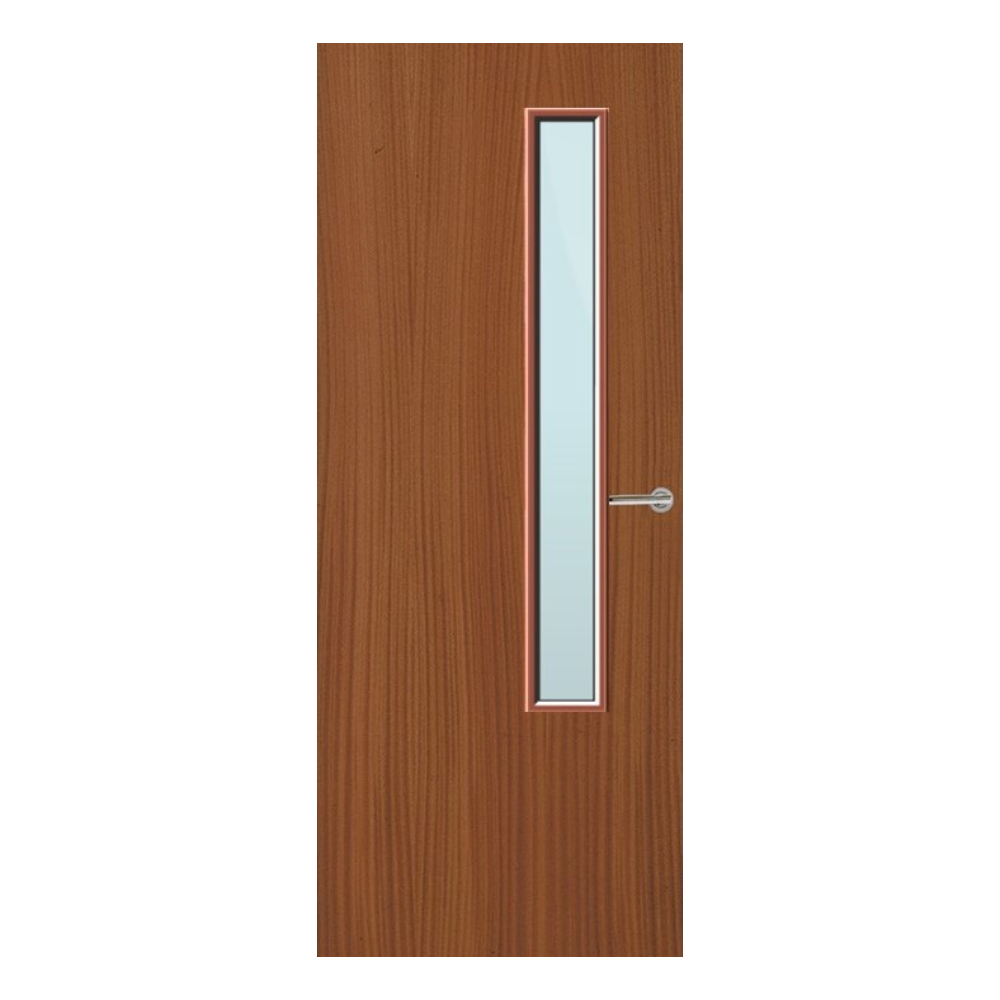Sapele Veneer 20G Glazed FD30 Internal Fire Door