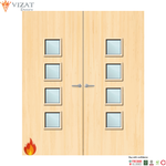 Load image into Gallery viewer, Ash Veneer 22G Glazed Pair FD60 Internal Fire Door