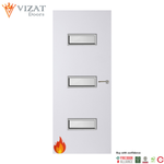 Load image into Gallery viewer, Internal Plywood Paint Grade Premium 24G Glazed FD60 Fire Door