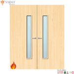 Load image into Gallery viewer, Ash Veneer 25G Glazed Pair FD60 Internal Fire Door