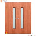 Load image into Gallery viewer, Cherry Veneer 25G Glazed Pair FD60 Internal Fire Door