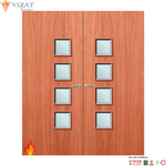 Load image into Gallery viewer, Cherry Veneer 26G Glazed Pair FD60 Internal Fire Door