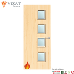 Load image into Gallery viewer, Ash Veneer 27G Glazed FD60 Internal Fire Door