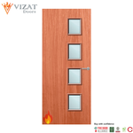 Load image into Gallery viewer, Cherry Veneer 27G Glazed FD60 Internal Fire Door