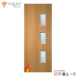 Load image into Gallery viewer, Beech Veneer 28G Glazed FD60 Internal Fire Door