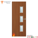 Load image into Gallery viewer, Sapele Veneer 28G Glazed FD60 Internal Fire Door