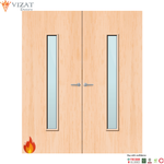 Load image into Gallery viewer, Maple Veneer 29G Glazed Pair FD60 Internal Fire Door