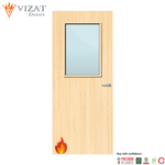 Load image into Gallery viewer, Ash Veneer 2G Glazed FD60 Internal Fire Door