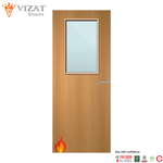 Load image into Gallery viewer, Beech Veneer 2G Glazed FD30 Internal Fire Door