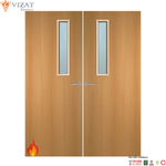 Load image into Gallery viewer, Beech Veneer 3G Glazed Pair FD30 Internal Fire Door