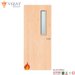 Load image into Gallery viewer, Maple Veneer 3G Glazed FD30 Internal Fire Door