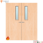 Load image into Gallery viewer, Maple Veneer 3G Glazed Pair FD60 Internal Fire Door