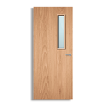 Load image into Gallery viewer, Plywood Paint Grade 3G Glazed FD60 Internal Fire Door