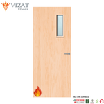 Load image into Gallery viewer, Maple Veneer 4G Glazed FD30 Internal Fire Door