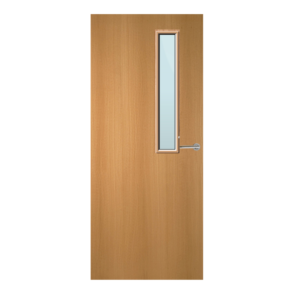 Beech Veneer 7G Glazed FD30 Internal Fire Door