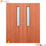 Load image into Gallery viewer, Cherry Veneer 7G Glazed Pair FD60 Internal Fire Door