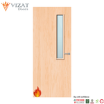 Load image into Gallery viewer, Maple Veneer 7G Glazed FD30 Internal Fire Door