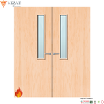 Load image into Gallery viewer, Maple Veneer 7G Glazed Pair FD60 Internal Fire Door